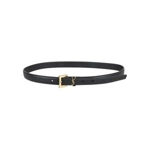 Saint Laurent Calfskin Belt With Classic Buckle - NWT